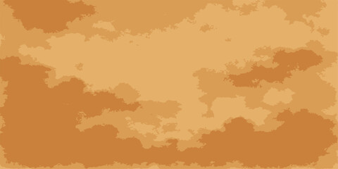 Antique grunge world map illustration with vintage paper texture