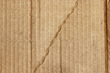 Fondo o textura de papel de cartón artesanal