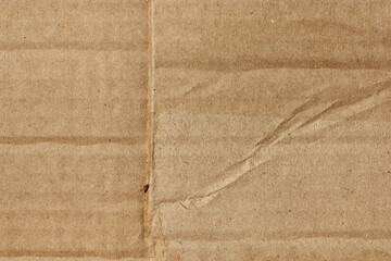 Fondo o textura de papel de cartón artesanal