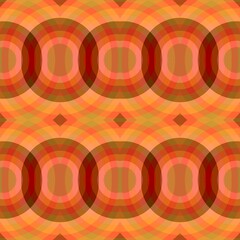 Abstract background with brown, walnut, orange, gold, peach, brick, and pink colors