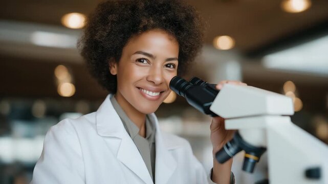 Researcher visualizing alternative protein lifecycle analytics, emotion of satisfaction visible, representing eco-friendly biotechnology, AI, and food system innovation. cinematic color correction,