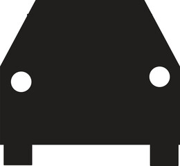 Black car icon