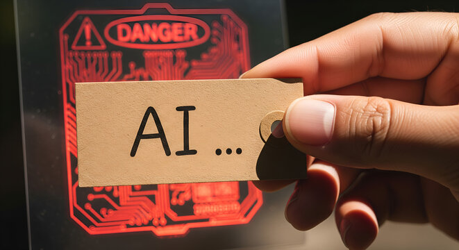 AI Danger Concept: Artificial Intelligence Threat