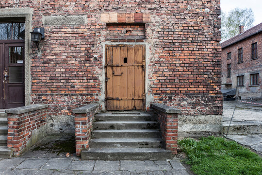 exterior views Auschwitz-Birkenau April 12, 2017
