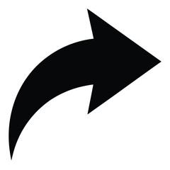 share arrow icon on white