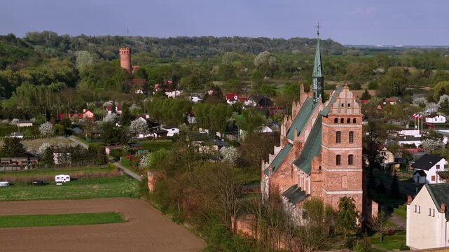 Medieval Fara Church in Swiecie, Poland