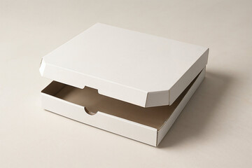 Pizza box mockup design template