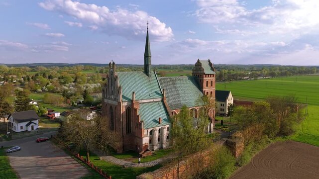 Medieval Fara Church in Swiecie, Poland