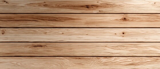 Fototapeta premium Wood grain texture on smooth planks highlighting natural patterns and tones