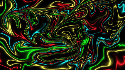 Vibrant Neon Light Abstract Energy Background