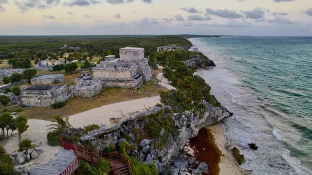 Ruinas Arqueologicas Tulum Mexico