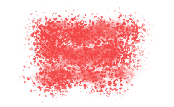 Abstract red paint brush stroke for design use