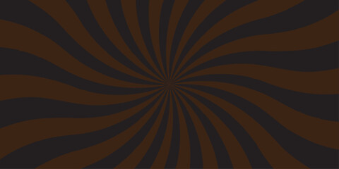 Sunburst Modern retro vintage sunrise sunbeam element spiral striped. Spiral starburst and striped pattern abstract geometric retro sunrays line wavy texture.	