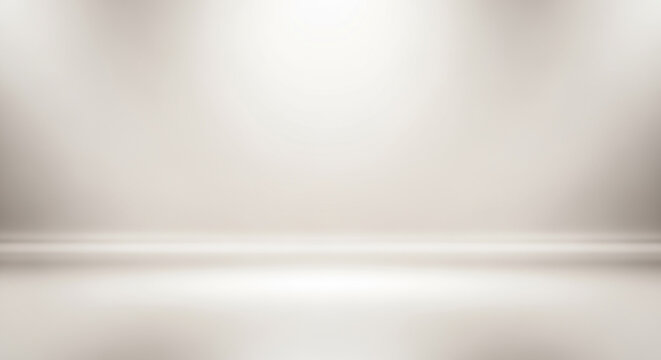 Background softly lit studio background with subtle gradients and a reflective floor surface creating depth