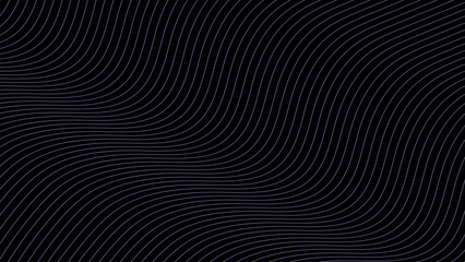 Abstract Wavy Line Pattern Background, Modern Minimal Seamless Curve Design