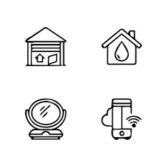 Premium E-commerce and Shopping Line Icons Set - Modern Outline Vectors for Online Stores, Mobile Apps & Web Design