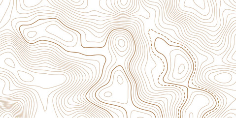 Luxury gold abstract topographic map background with golden lines  texture, wallpaper design for fabric , packaging , web, geographic grid map vector illustration.