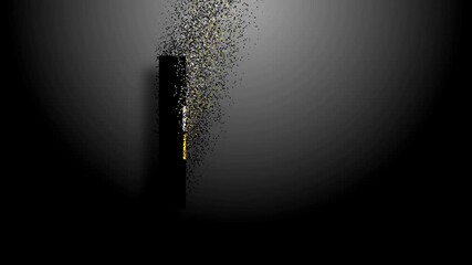 black friday sale graphic element. black friday flash sale banner design 4k animation. sales shopping social media background. High quality 4k footage - Powered by Adobe