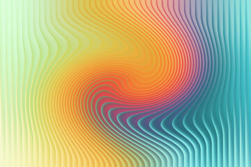 Abstract colorful background with wavy lines and gradient effect design
