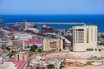 Alger the capital city of Algeria, North Africa, city centre of Algiers, the capital of Algeria,...