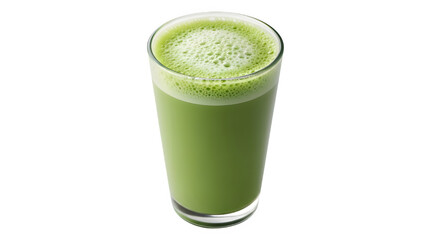 Refreshing matcha latte in a glass, , a healthy and vibrant drink