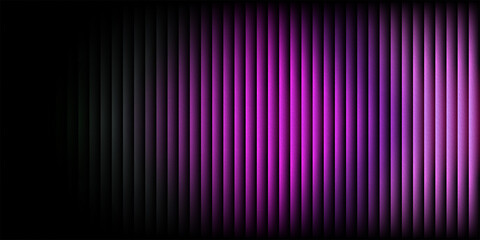 Dynamic purple vertical striped pattern with fading dark gradient background texture