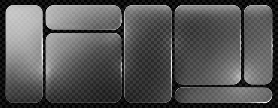 Effect glass liquid background with box frame text and rectangle digital button. Glow sign ui with effect design and glass liquid elements for banner abstract. Gradient line aesthetic