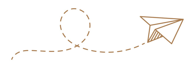 Hand drawn doodle paper plane collection. Vector set of flying origami airplane sketch icons. Latest telegram logo icon set. telegram icons collection. Social Media Network symbol. Paper Plane sign