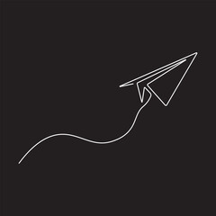 Latest telegram logo icon set. telegram icons collection. Social Media Network symbol. Paper Plane sign. Paper plane icon in linear, outline icon isolated on white background