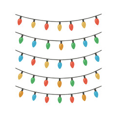 vector illustration of a christmas tree