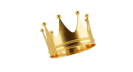 A golden crown, a symbol of royalty, power, and leadership