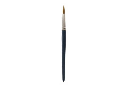 Artist paint brush for creative painting drawing, transparent background