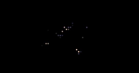 Particle Rain Reveals French Polynesia Map Design - Powered by Adobe