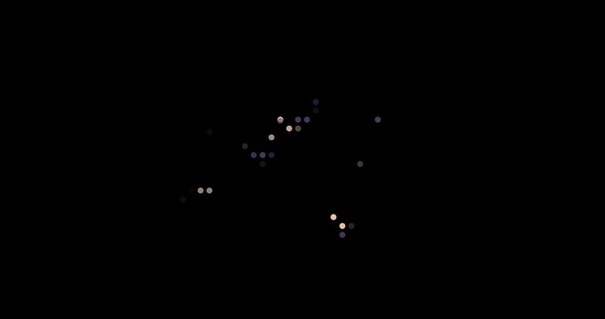 Particle Rain Reveals French Polynesia Map Design