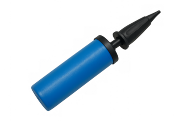 Hand air pump for inflating balloons and balls