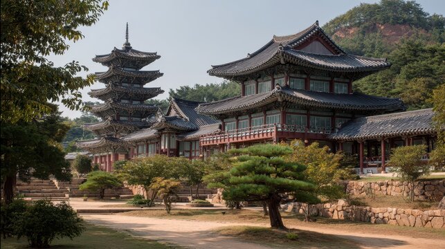 Dae Jang Geum Park: A Cultural Landmark in Yongin, Gyeonggi-do Showcasing Ancient Asian Architecture and History