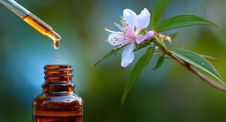 Bach Flower Remedies - Holistic Healing Approach with Dropper Bottles for Alternative Medicine