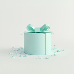 beautiful festive packaging with a bow