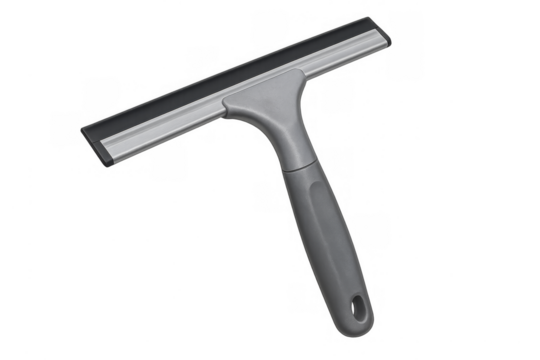 Squeegee cleaning tool for household window maintenance
