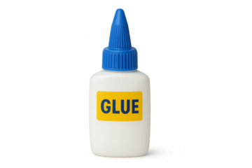 White glue bottle for school projects and crafts