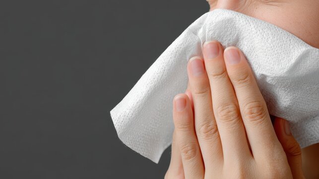Utiliser un Mouchoir en Papier pour le Bien-&Atilde;&Scaron;tre: Conseils pour Essuyer le Nez lors des Allergies et Rhumes