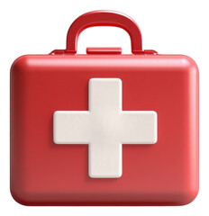 Obraz premium PNG First aid kit furniture suitcase medicine.