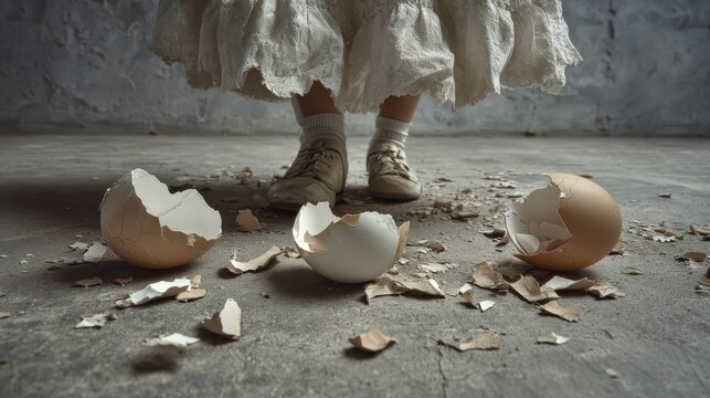 Treading Lightly: A Conceptual Journey Through Cracked and Breakable Surfaces