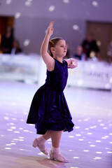 Young dancers showcase talent at ballroom competition