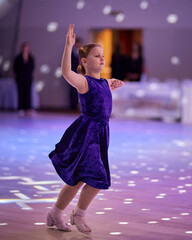 Children showcase talent in ballroom dance competition