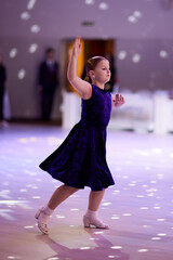 Children showcase skills at ballroom dance competition