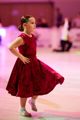 Kids compete in dance competition with enthusiasm