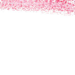Obraz premium Abstract Pink Scatter Border Overlay