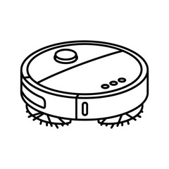 Robot vacuum cleaner with brushes