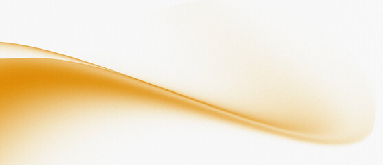 Orange White Wave Gradient – Abstract Flowing Curve on Minimal Background